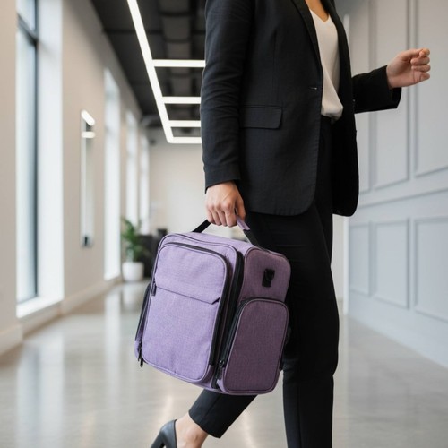Borsa porta smalti doppio - borsa,