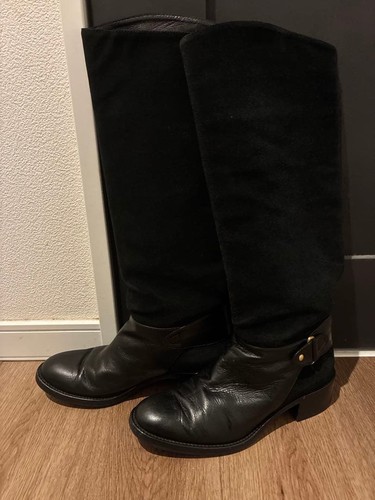 Scarpe stivali lunghi fendi - scarpe,