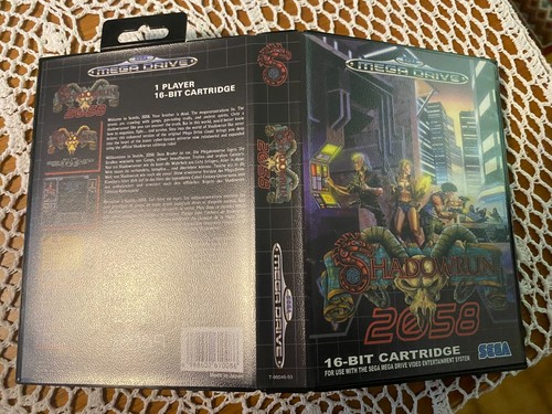 Shadowrun 2058 pal sega mega - -,