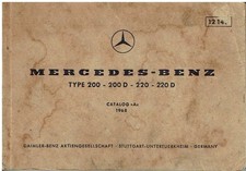 MERCEDES BENZ W115 200 200D