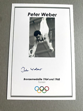 PETER WEBER  2x Olympiabronze