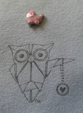 Origami Gufo Autentico Argento