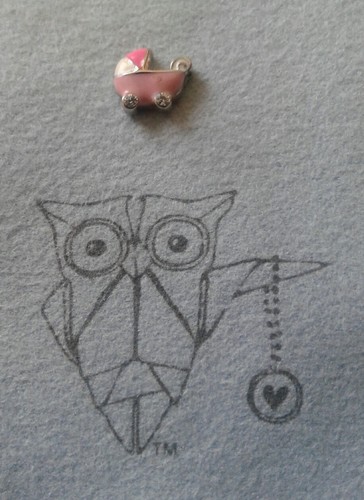 Origami gufo autentico argento - origami,