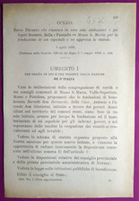 MOSSO SANTA MARIA 1892 REGIO