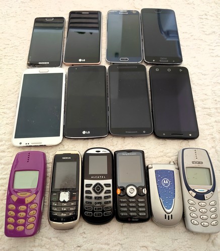 Vecchi telefoni set senza - vecchi,