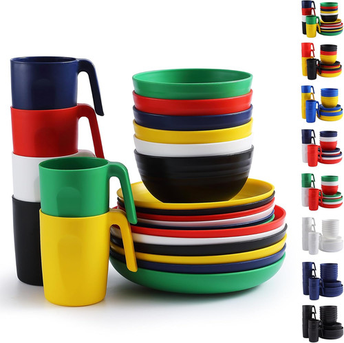 Set stoviglie plastica - set, di