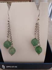 Orecchini Argento E Pietre Semipreziose 