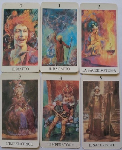 Mazzo carte tarocchi - mazzo, romantici