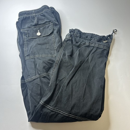 Pantalone cargo garage nero - pantalone,