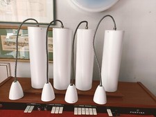 Viabizzuno - lampade n.4 Cilindriche sospensione pl 40 funzionanti Nanni,Design