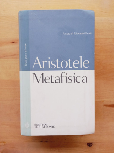 Aristotele metafisica - aristotele,