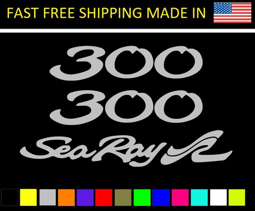 Sea ray 300 decal sticker - sea,