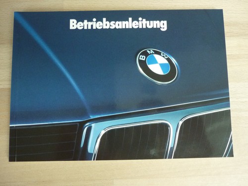 Bmw e34 manuale uso - bmw, e
