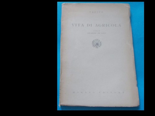 Tacito vita agricola - vita,