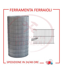 RETE METALLICA H.61 FONDO GABBIA CONIGLI POLLI GABBIE DOPPIA AGRICOLTURA