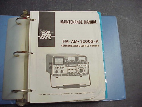 Ifr 1200 manuale di - -,