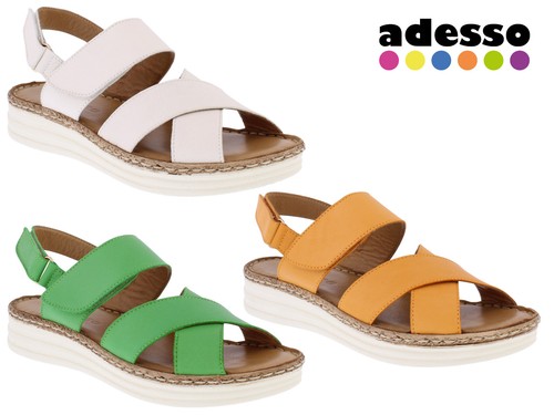 Sandali pelle adesso terri - in,