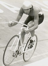 Fotografia originale Maurizio Bidinost pistard di Cordenons 1979ca.