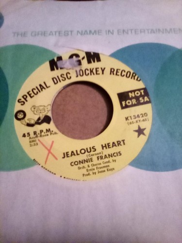 Connie francis mgm original - connie,