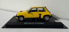 Modellino auto Renault 5 turbo gialla - scala 1/43