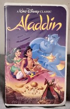 Walt Disney's Aladdin VHS Tape
