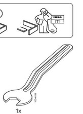 nr 5 chiavi 10046118 IKEA