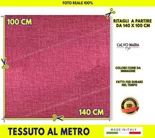 Tessuto al metro Fucsia