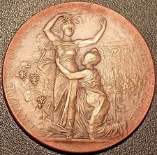 Medaglia bronzo la vite - medaglia,