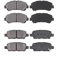 Kit Pastiglie Pattini Pasticche Anteriori e Posteriori per NISSAN PULSAR 2 VOLUM