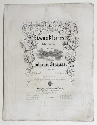 Johann strauss etwas kleines - strauss,