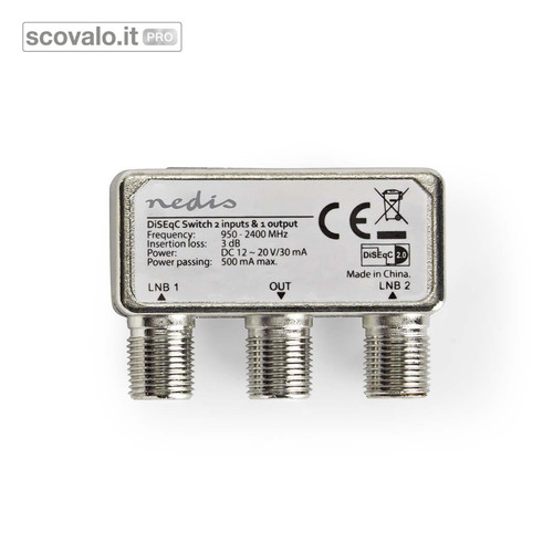 Switch diseqc 2x1 - 2x1, per