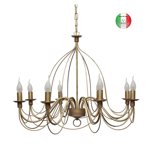 Lampadario sospensione ferro