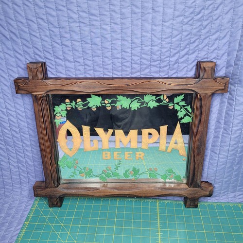 Cornice legno birra olympia - legno,