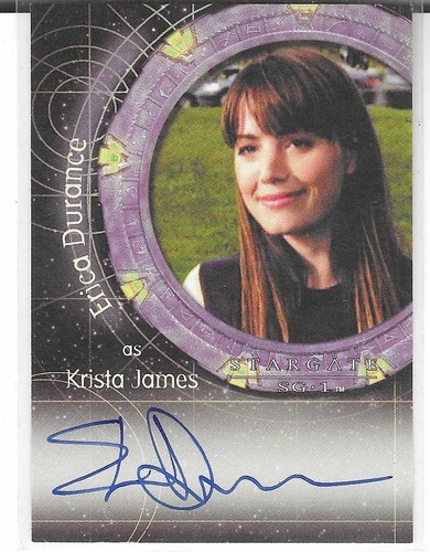 Autografo stargate 2006 - stargate, sg-1