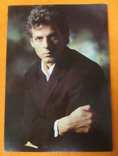 CARTOLINA PROMOZIONALE POSTCARD CLAUDIO BAGLIONI 10x15 cm no cd dvd lp mc vhs*