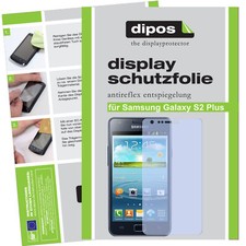 1x Pellicola Protettiva per Samsung Galaxy S2 Plus Opaca Display Antiriflesso