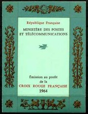 Francia Stamp Francobollo Carnet Croce Rossa 1964 Nuovo Xx Ttb