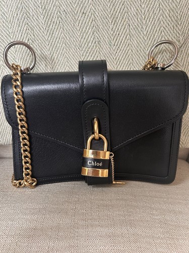 Borsa tracolla nera chloe - nera,
