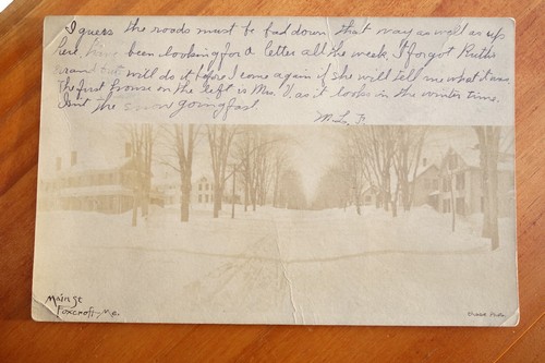 Main street winter scene - main,
