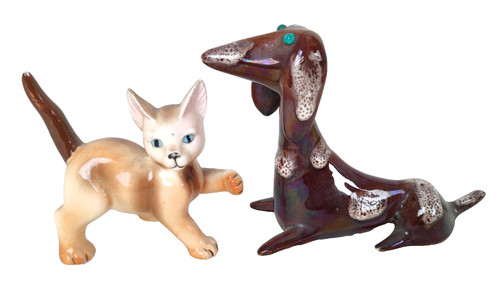 Statuine ceramica vintage - 2,