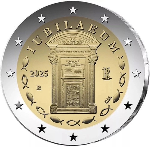 Moneta euro giubileo 2025 - 2€,