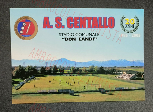 Cartolina stadio comunale don - cartolina,