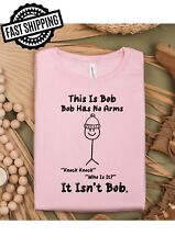 This Is Bob, Knock Knock Bob, magliette divertenti/scherzo per magliette notti...