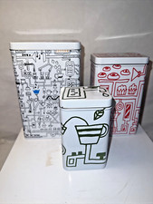 (3) Scatole portaoggetti in