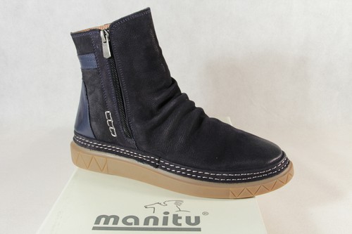 Manitu stivaletti donna blu - manitu,