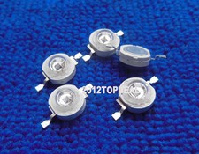5pcs Lampada LED ROSSA 1W 3W