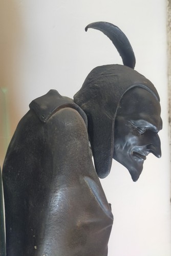 Scultura mefistofele dell 800 - mefistofele, dell'800