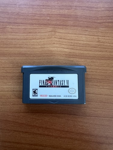 Ff6 gba autentico raro - ff6,
