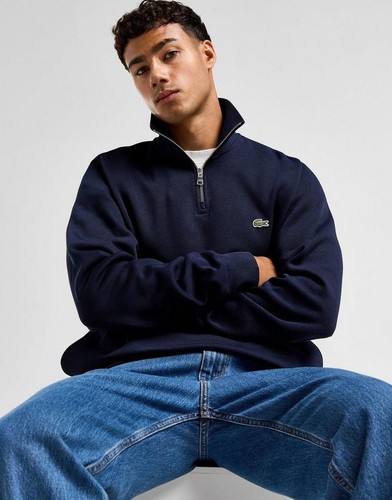 Lacoste felpa crew zip - lacoste,
