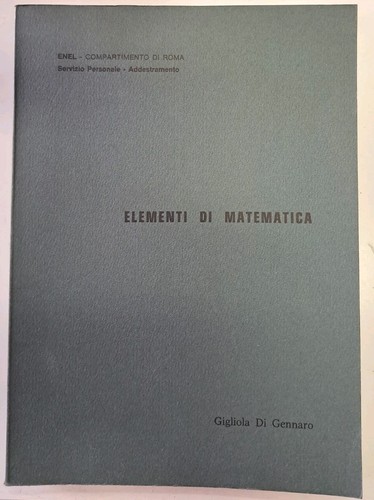 Elementi matematica - elementi,